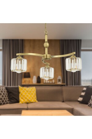 MNZ-Amir ثلاثية الأسلحة القديمة البلورية الحجر الحديثة التصميم غرفة المعيشة البلورية شمعة 3404-03-FR - Apliqa