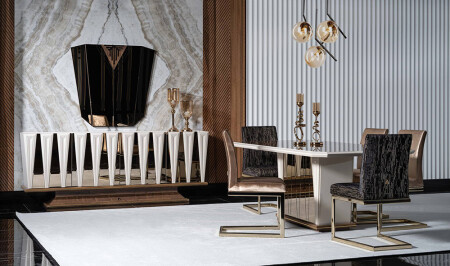 غرفة الطعام الفاخرة MNZ-Amore - Cadde Yıldız