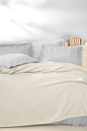 MNZ-Anders مزدوجة البامبو Pike - Ecru YTSGRPIST-1626310 - Yataş