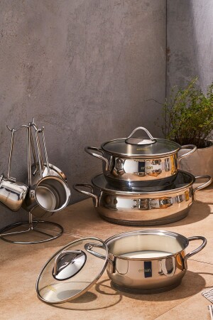 MNZ-Andora 15 قطعة حديد المعدات مع قاعدة إدخال 600. 15. 01. 2266 - Emsan