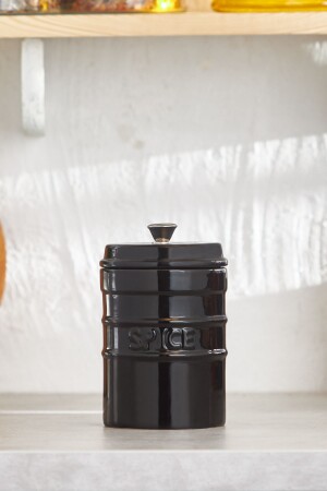 (MNZ-Andy) فنجان العقاقير السوداء مع غطاء 400 مل 153 - Karaca