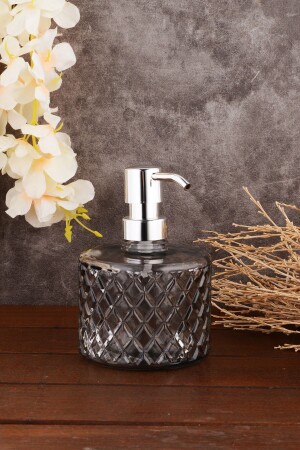 MNZ-Angdesign كريستال الزجاج السائل الصابون المزدوج - المدخن 6000 - ANGDESİGN