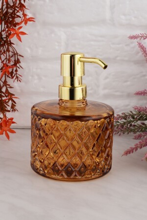 MNZ-Angdesign كريستال الزجاج السائل صابون الموزع - Bal 6000 - ANGDESİGN