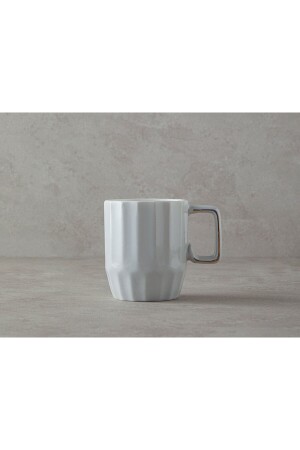 MNZ-Angely New Bone China Mug 270 مل رمادى - English Home