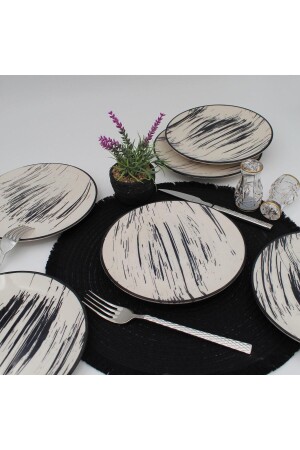 MNZ-Anka 25 سم سيراميك لوحة خدمة 6 قطع - Arna Porselen