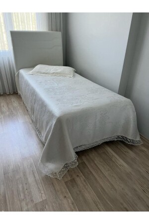 MNZ-Annooww 2 قطعة واحدة بروكات غطاء السرير CBLKUY - Çeyiz Bahçesi