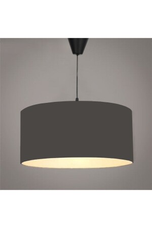 MNZ-Anthracite Chandelier من نسيج واحد لمصباح العدوان قطر 30 سم 6137 - Modamonline