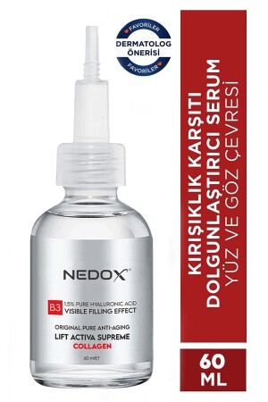 MNZ-Anti Wrinkle Plumping Botox B3 كولاجين سيروم 60 مل خط دقيق التمريخ NDXKKS1 - NEDOX