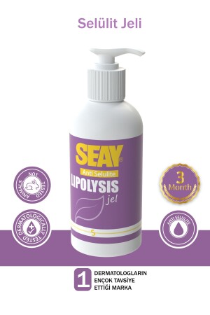 MNZ-Anti-Cellulite - تقوية - تنقية - ترطيب 250ml - استخدام مع شعر الحصان - Seay