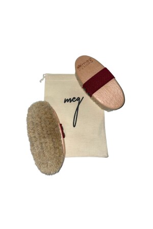 MNZ-Anti-Cellulite الطبيعي فرشاة الخيول الخيول MEG01 - MEG Dry Brush