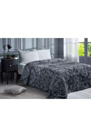 غطاء مضاعف مطبوع من MNZ-Antico Gray 8697353572678 - Özdilek