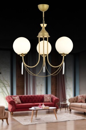 MNZ-Antique جمالية 3 قطع كرة حجر البيضاء الزجاج فاخرة كريستال الحجر الشنابل TYC7RMXRQN16870936 - Kraliçe