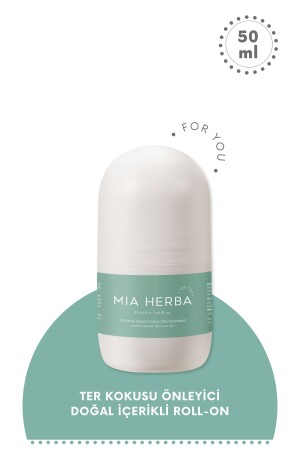 مادة منقذ رائحة الرائحة من MNZ-Anti-Sweat Deodorant مع مكونات طبيعية 50 مل - Mia Herba