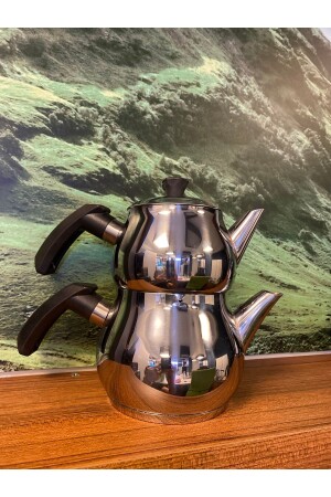 مجموعة من الـ MNZ-Antonio Mini Size Black Teapot Set - Yunusoğlu Home