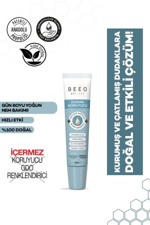 MNZ-Apicare Propolis حماية الشفاه الخام العسل BEEO152KSPDK - Beeo