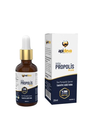 مخرج من النفط السائل من MNZ-Apideva Propolis 20 مل APDV0000 - YPApideva