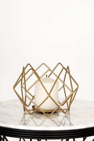 (MNZ-Aqua) حامل شمعة النموذج رقم:04 قديم - Begüsa