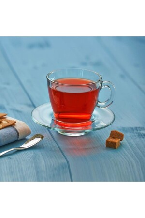 MNZ-Aqua 12 قطعة كوب الشاي مجموعة 95040 P43600S889 - Paşabahçe