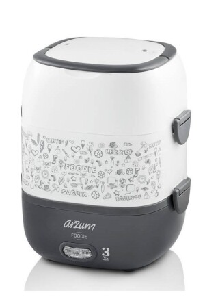 MNZ-AR1073 الغذاء الكهربائي الصندوق الغذائي الحديث - أبيض 839946 - Arzum