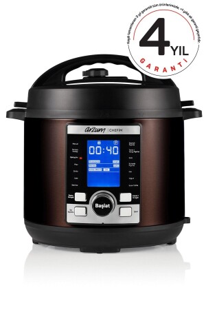 MNZ-Ar2055 Chefim طباخ ضغط متعدد الأغراض 45 03. 774 - Arzum