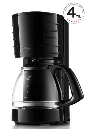 MNZ-Ar3135 آلة فترة الفلترات القهوة - سوداء - Arzum