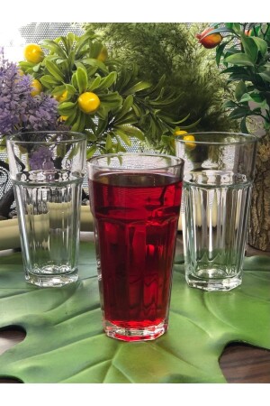 MNZ-Aras 6 قطعة زجاج مشروب شربات خفيفة Fma04426 LV-ARA270F - Lav