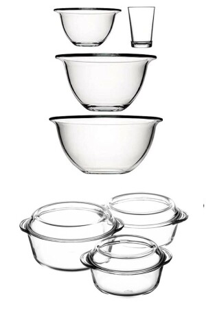 مجموعة إعدادات من طراز MNZ-Arda Turkmen و مجموعة طهي Borcam 18458145815 - Paşabahçe