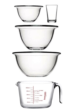مجموعة إعدادات MNZ-Arda Turkmen، Borcam Measuring Cup 3681848354 - Paşabahçe