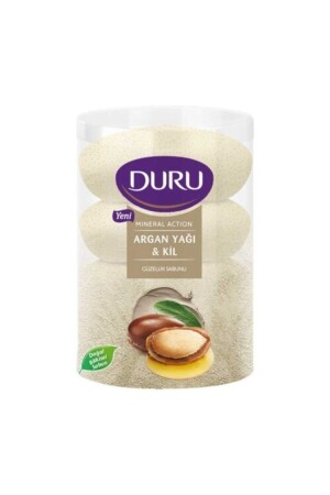 (MNZ-Argan Oil) صابون تجميل - 4 حزمة - 400 جرام × 3 قطع (Argan3) - Duru