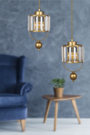 MNZ-Arin 2. li Lux Crystal Antique Tray Chandelier BEG1052BEG02-1 - Begüsa