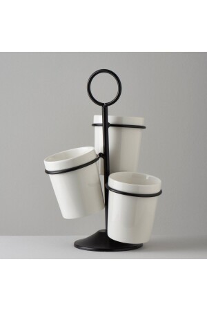 MNZ-Arlina البورتسلين-المعدن 20,5x20x31,7 سم ركن عرض قدم 000000001500201672 - Linens