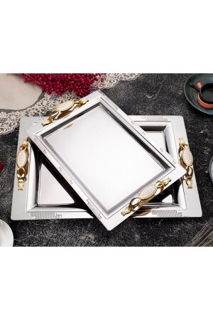 MNZ-Armoni Sultan 2 قطع خدمة العذراء و صندوقة الشاي SLT 02 - ÖZBURAK