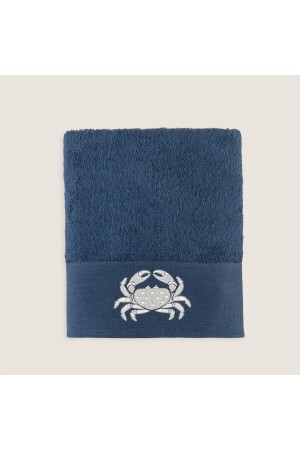 منشفة وجه من طراز MNZ-Aron 50x90 سم سم سم سمك الأزرق CK212TEK009 - Chakra