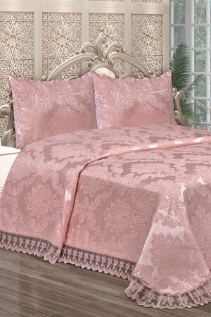 غطاء سريري MNZ-Artil مزدوج صندوق المعدات مسحوق المسامير CYZYATK4 - Çt Çeyizci Tekstil