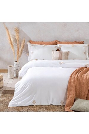 MNZ-Arvor Duvet Cover Set King Ecru CK232TEK253 - Chakra