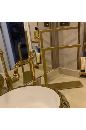 MNZ-Arya كونترفتوب حامل المناشف الذهب TYC00238361725 - lyla concept