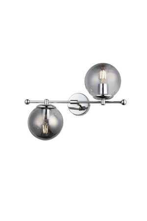 MNZ-Asil 2-piece Chrome عصرية (كؤوس مدخنة) ASİL-KM-02 - BSA LIGHTING