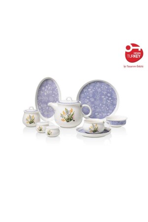 MNZ-Aşiyan Coll 30 قطعة الإفطار مجموعة A8722 - KORKMAZ