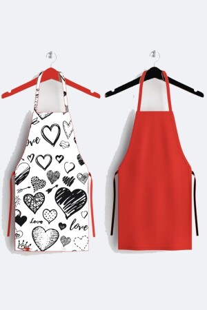 MNZ-Aşk 2 قطعة مطبخ فرشة AYSO0174 - AYSHOME