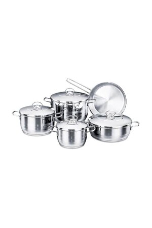 MNZ-Astra 9 قطعة أدوات الطهي مجموعة A1900 - KORKMAZ