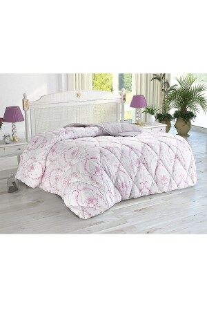 MNZ-Astra Pink Single Polar Printed Quilt atra pink - Taç