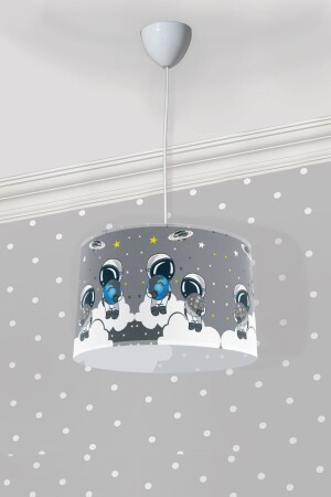 MNZ-Astronaut Bi194 غرفة اطفال مصباح معلق مصباح BİA194 - Genel Markalar