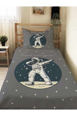 MNZ-Astronaut نمط مطبوعة واحدة ومجموعة الأطفال - Evmila