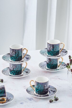 MNZ-Asu 6 شخص كوب قهوة مجموعة 90 مل 153 03. 05. 0219 - Karaca