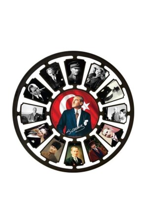 MNZ-Ataturk ساعة الجدار Fma00422 734-8 - Galaxy