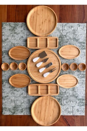 MNZ-Atbyhome 19 قطعة الإفطار المجموعة الإفطار المجموعة - Bambum