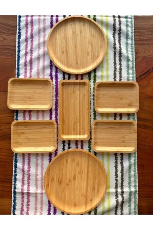 MNZ-AtbyHome بامبوم 7 قطعة الإفطار المعدل الإفطار المعدل في المنزل0276 - Bambum