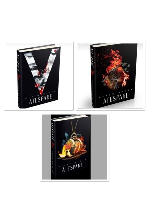 MNZ-Ateşpare 1-2-3 مجموعة غطاء صلب maz77372892 - Ephesus Yayınları