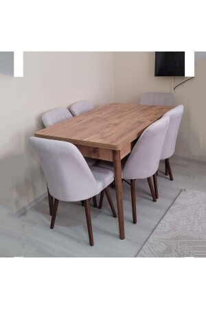 مجموعة من طاولة النخام من MNZ-Atlantic 100٪ MDF ATK101 - Kristal Evim