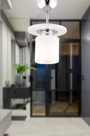 MNZ-Atlas واحد أبيض مستديرة غرفة صغار حديثة مطبخ حمام مطبخ غرفة المعيشة مصباح مصباح 3337-01-Y-WH - Apliqa